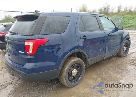 2017 Ford Police Interceptor from USA, damaged, VIN 1FM5K8ATOHGD67308